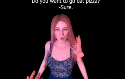 virtual girlfriend - do you want to go eat some pizza